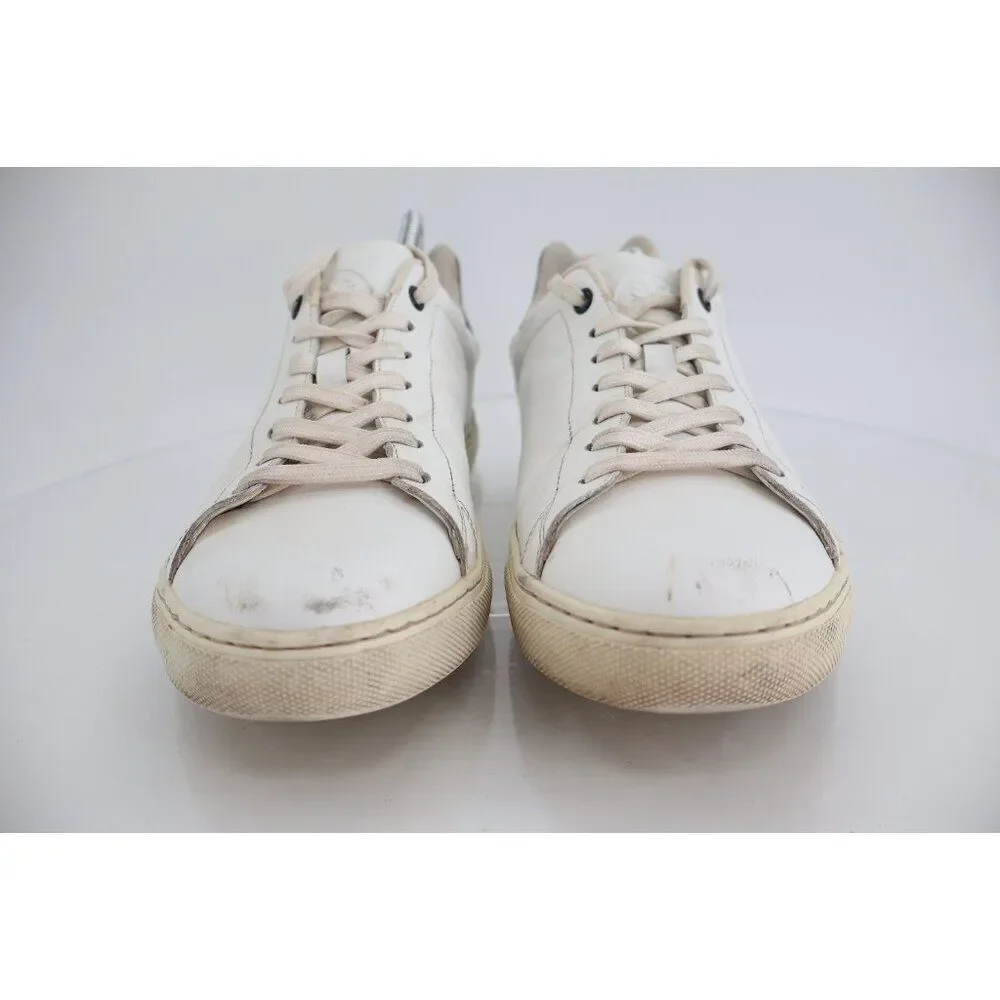 G/Fore Men's Golf Sneakers Size 10.5 White Casual Leather Shoes Lace Up